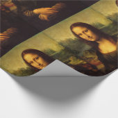 Leonardo da Vincis Mona Lisa Geschenkpapier (Ecke)