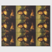 Leonardo da Vincis Mona Lisa Geschenkpapier (Flach)