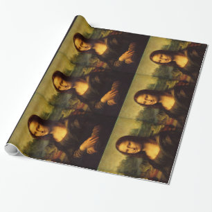 Leonardo da Vincis Mona Lisa Geschenkpapier