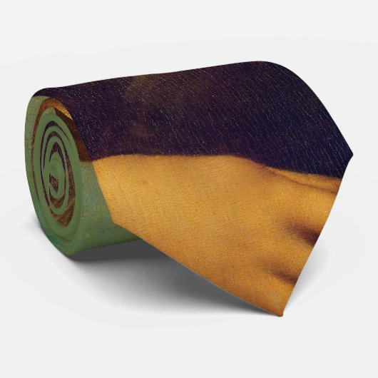 Leonardo da Vincis Mona Lisa Krawatte (Gerollt)