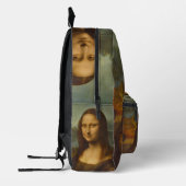 Leonardo da Vincis Mona Lisa, Kunst der Renaissanc Bedruckter Rucksack (Links)