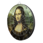 Leonardo da Vincis Mona Lisa, Kunst der Renaissanc Dartscheibe (Vorderseite rechts)