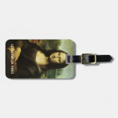 Leonardo da Vincis Mona Lisa, Kunst der Renaissanc Gepäckanhänger (Vorderseite horizontal)