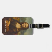 Leonardo da Vincis Mona Lisa, Kunst der Renaissanc Gepäckanhänger (Vorderseite horizontal)