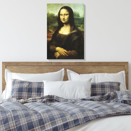 Leonardo da Vincis Mona Lisa, Kunst der Renaissanc Leinwanddruck (Insitu (Schlafzimmer))