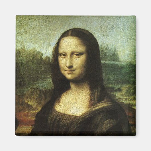 Leonardo da Vincis Mona Lisa, Kunst der Renaissanc Magnet (Vorne)