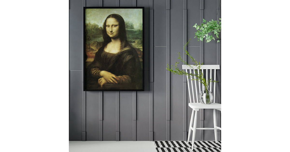 Leonardo da Vincis Mona Lisa, Kunst der Renaissanc Poster | Zazzle.de