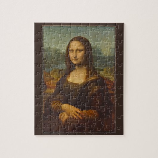 Leonardo da Vincis Mona Lisa, Kunst der Renaissanc Puzzle (Vertikal)
