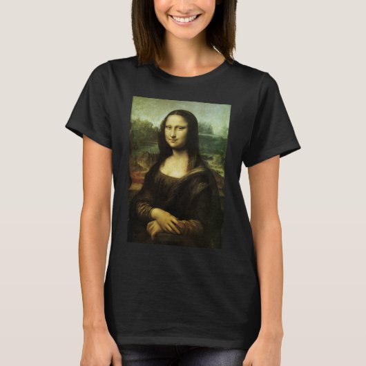 Leonardo da Vincis Mona Lisa, Kunst der Renaissanc T-Shirt (Vorderseite)