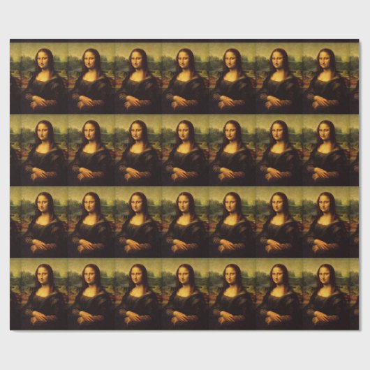 Leonardo da Vincis Mona Lisa Packpapier (Flach)