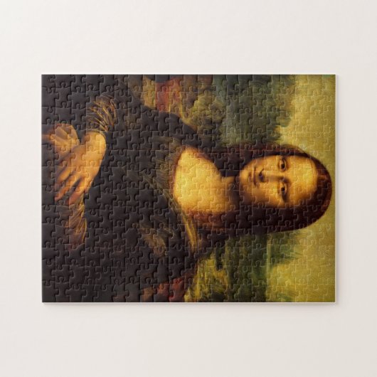 Leonardo da Vincis Mona Lisa Puzzle (Horizontal)