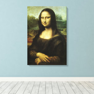Leonardo da Vincis Mona Lisa, Renaissance-Kunst Leinwanddruck