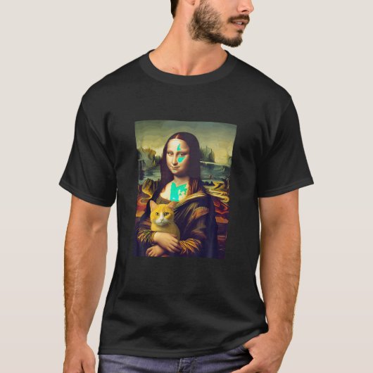 Leonardo da Vinci's Mona Lisa T-Shirt (Vorderseite)