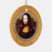 Leonardo da Vincis Mona Lisa Verzierung Keramik Ornament (Rechts)