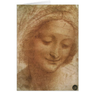 Leonardo da Vincis Portrait der Saint-Anne-Studie