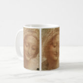 Leonardo da Vincis Portrait der Saint-Anne-Studie Kaffeetasse (Vorderseite Links)