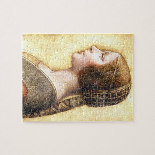 Leonardo da Vincis Portrait einer jungen Fiancée Puzzle (Horizontal)