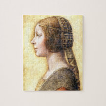 Leonardo da Vincis Portrait einer jungen Fiancée