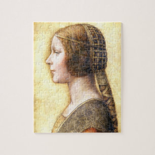 Leonardo da Vincis Portrait einer jungen Fiancée Puzzle