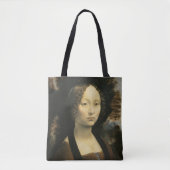 Leonardo da Vincis Portrait von Ginevra Benci Tasche (Vorderseite)