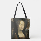 Leonardo da Vincis Portrait von Ginevra Benci Tasche (Rückseite)