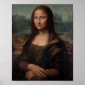 Leonardo da Vincis Portrait von Mona Lisa Poster (Vorne)