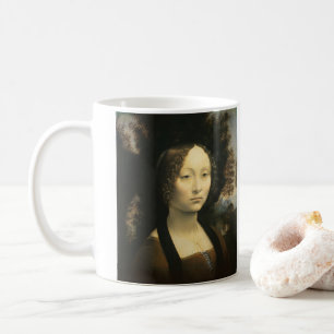 Leonardo da Vincis Porträt der Ginevra Benci Kaffeetasse