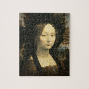 Leonardo da Vincis Porträt der Ginevra Benci Puzzle