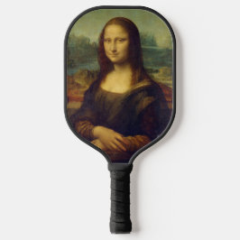 Leonardo da Vincis Porträt der Mona Lisa  Pickleball Schläger
