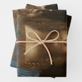 Leonardo da Vincis Salvator Mundi (Jesus Christus) Geschenkpapier Set (Beispiel)