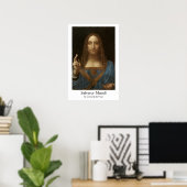 Leonardo da Vincis Salvator Mundi Poster (Heimbüro)
