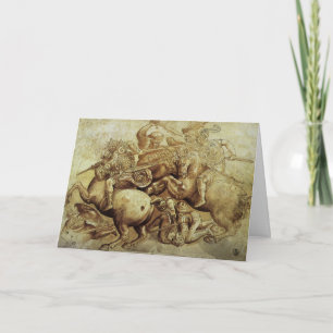 Leonardo da Vincis Schlacht von Anghiari Karte