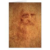 Leonardo da Vincis Selbstportrait, Renaissance Art (Vorne)