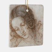 Leonardo da Vincis Studie des Leiters von Leda Keramikornament (Rechts)