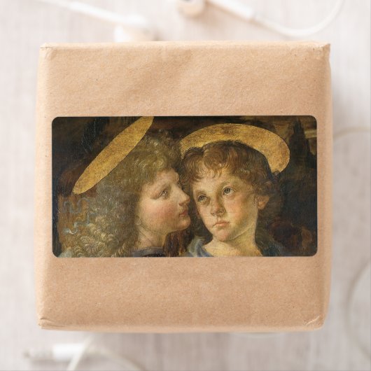 Leonardo da Vincis Taufe Christi Angels (Insitu)