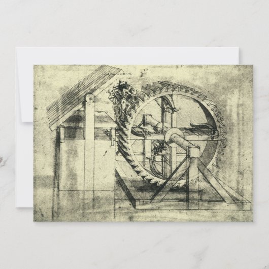 Leonardo da Vincis Treadmill Powered Crossbow (Vorderseite)