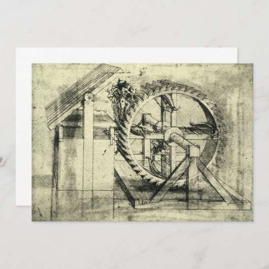 Leonardo da Vincis Treadmill Powered Crossbow (Vorne/Hinten)