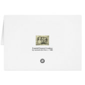 Leonardo da Vincis Treadmill Powered Crossbow (Rückseite Horizontal)