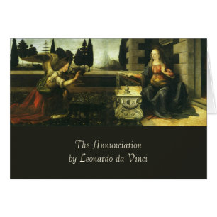Leonardo da Vincis Verkündigung des Herrn