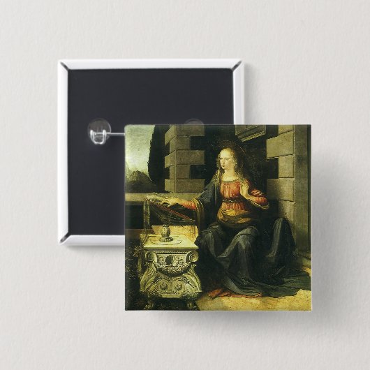 Leonardo da Vincis Verkündung des Herrn Button (Vorne & Hinten)