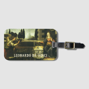 Leonardo da Vincis Verkündung des Herrn Gepäckanhänger