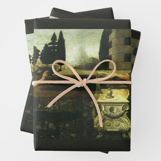 Leonardo da Vincis Verkündung des Herrn Geschenkpapier Set (Beispiel)
