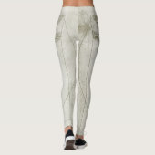 Leonardo da Vincis Vitruvianischer Mann Leggings (Rückseite)