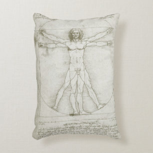 Leonardo da Vincis Vitruvianischer Mensch Dekokissen