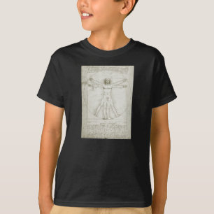 Leonardo da Vincis Vitruvianischer Mensch T-Shirt