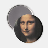 Leonardo DaVinci - Mona Lisa Magnet (Vorderseite/Rückseite)