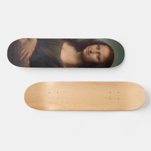 Leonardo Davinci-Mona Lisa Skateboard (Horizontal)