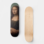 Leonardo Davinci-Mona Lisa Skateboard (Vorderseite)