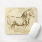 Leonardo DaVinci Pferse Mousepad (Mit Mouse)