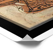 Leonardo Davinci Poster (Ecke)